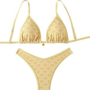BEAUDRM Women's 2 Piece Bikini Set